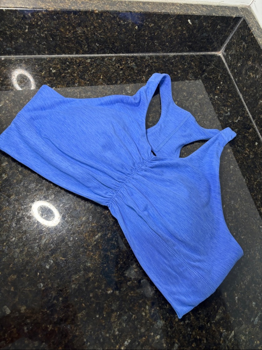 ATHLETIC WORKS Periwinkle Blue Women's Sports Bra